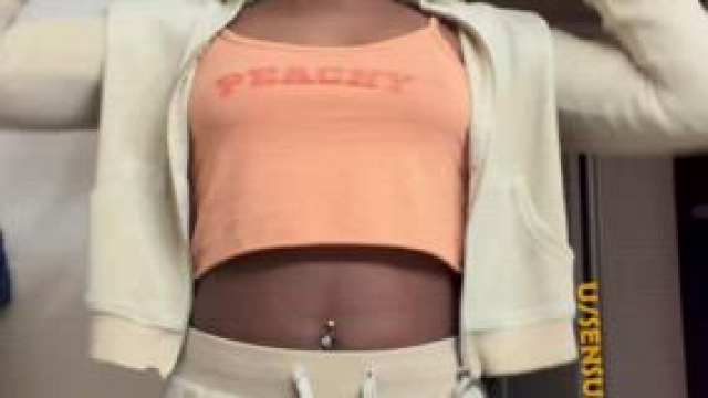 Let me change out of my clothes really quick before you dick me down!