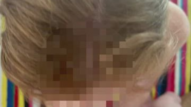 Finish in mouth and on face