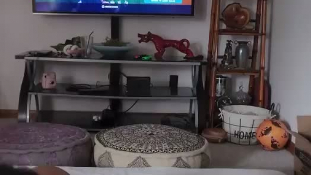 My mouth always makes him win at Fortnite ;)