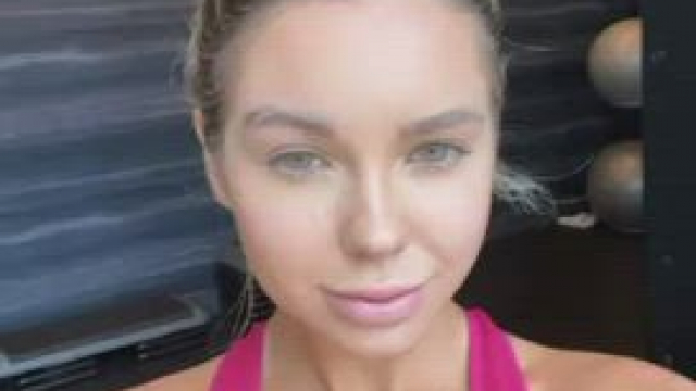 A couple people were at the gym still but oh well