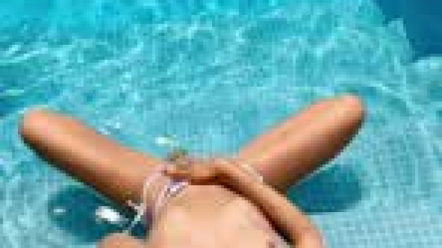 I took my bikini top off to tan better