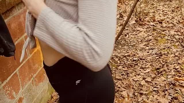 Acting slutty on my hike ??