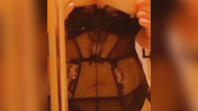 first titty drop post- big natural tits! should I keep them in the lingerie or l