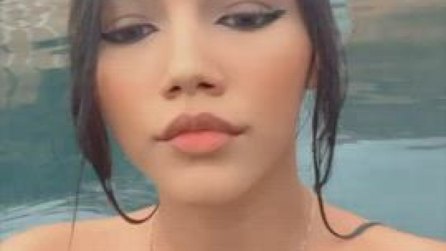 got very horny in the pool...hope no one saw it… are you ready to swim with me :