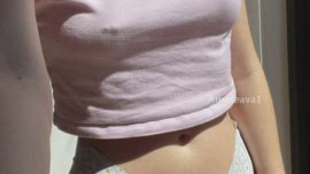 I thought you might want to enjoy my perky handful