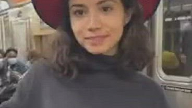 The Cutest Wink on a Train You`ll Ever See