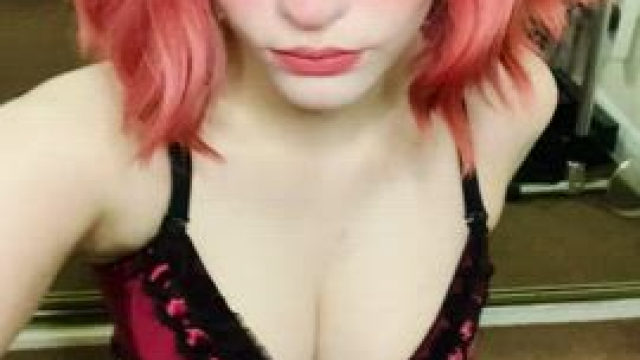 Fill my mouth with your cum! Sound on in the link