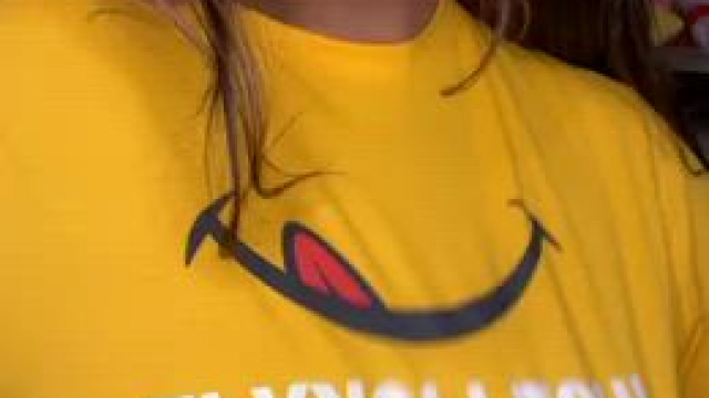 If I surprised you… you have to lick my nipples