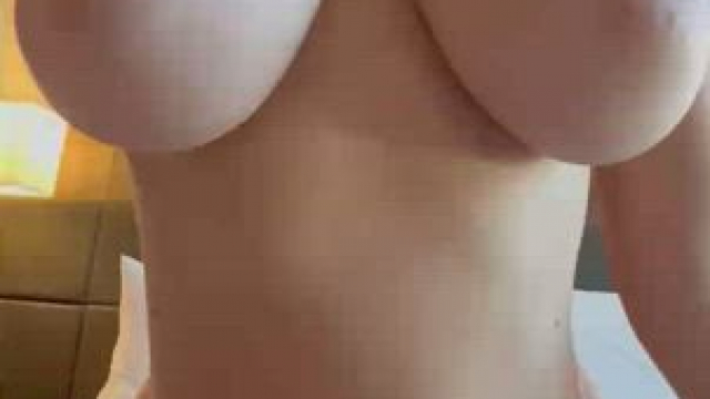 My tits keep growing, they’re ready for breeding