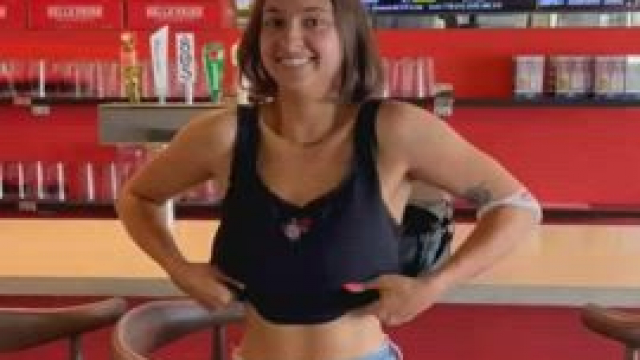 Perfect big natural tits