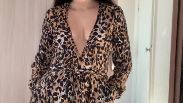 I take this dress just for showing you my body 