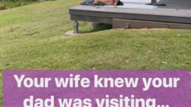 Brown slut fucks her husband’s BWC Dad