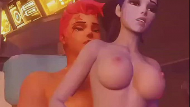 widowmaker x zarya WIP ( nyx ) [Overwatch]