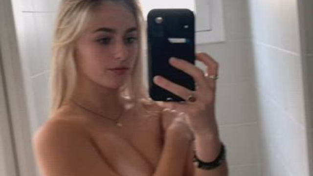 The blonde girl next door