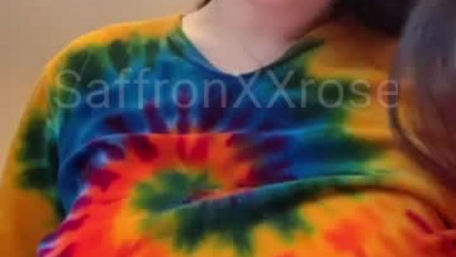 If the tie dye isn't hypnotic, my tits are!!