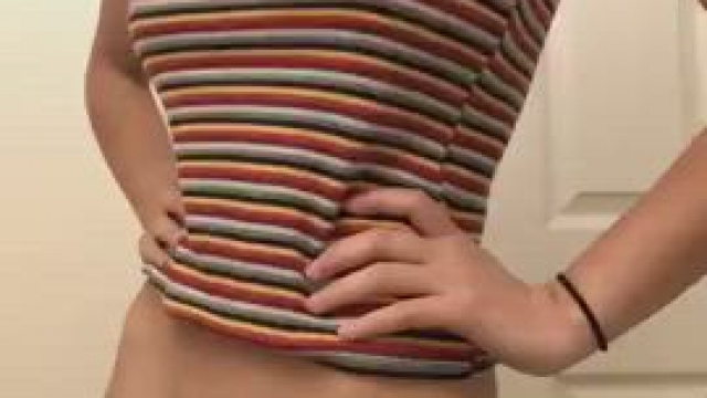 Flashing Huge Perky Tits