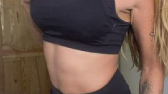 Let me show you my post gym tight body