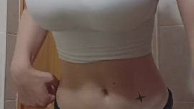 it turns me on that you look at my bouncing tits