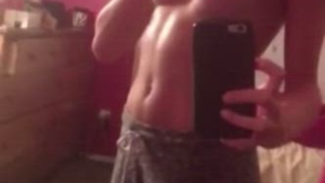 Who is this stripping blonde?