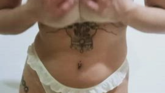 Would you bite the nipples of this slut girl?