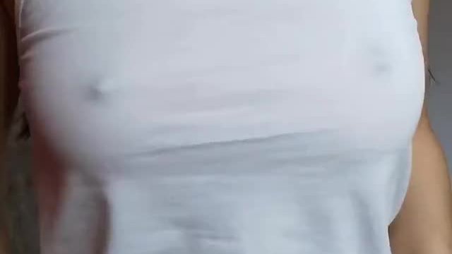 My tits don't drop much, but I hope they're juicy enough for you guys!