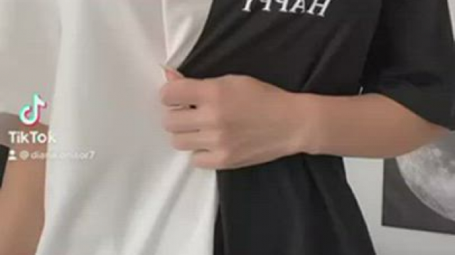 Guess what's under the shirt