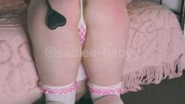 He made my ass so red!