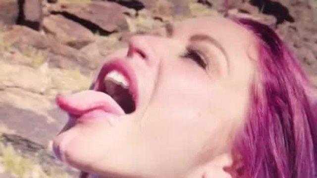 Monique Reviewing Her Own Cumshot In A Scene (Audio)