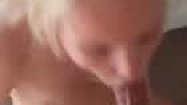 I love the warm cum on my face