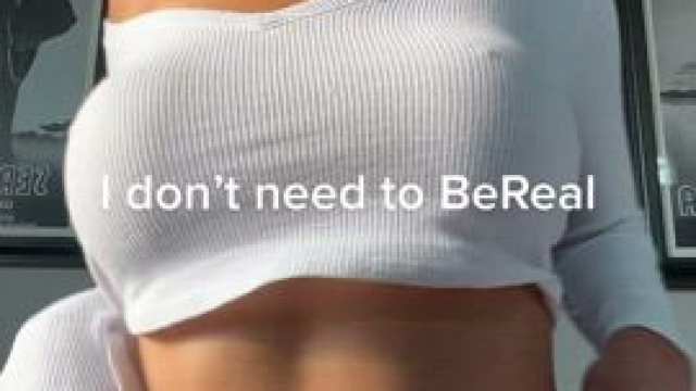 Let’s be real