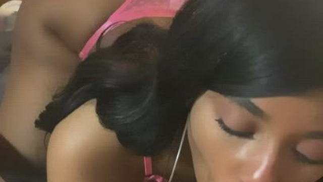 i love the feeling of a hard cock hitting the back of my throat ready to burst f