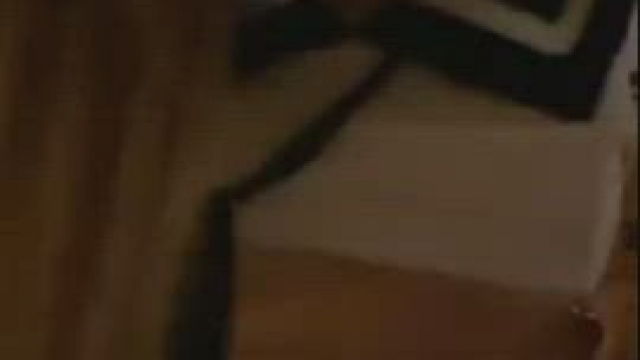 cute exchange student from college riding my cock