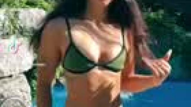 Canadian figure skater Gabby Daleman dancing on TikTok