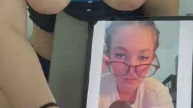 [/r/NsfwUnlocked] She jerks off her boyfriend to his new crush.