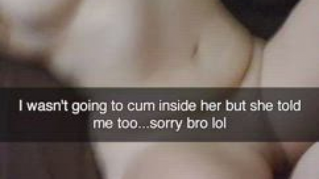 You know when your giving her the best dick she's ever had when she says 