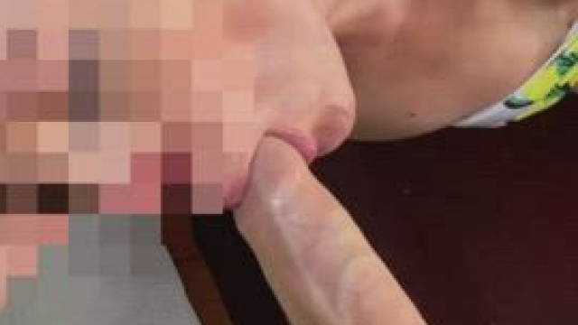 (M/F) the sloppier the better, do you want a turn with her mouth?