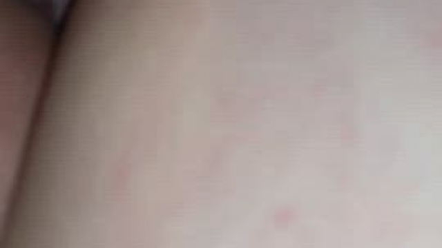 Anal orgasm and cum on back