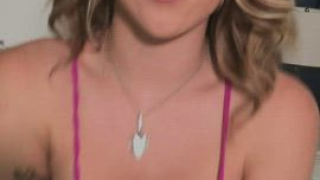 Just a lovely blonde in pink [OC]