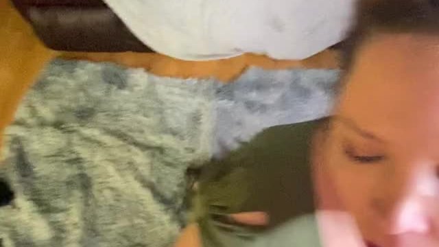 Eating cum and cock likes it my birthday cake 