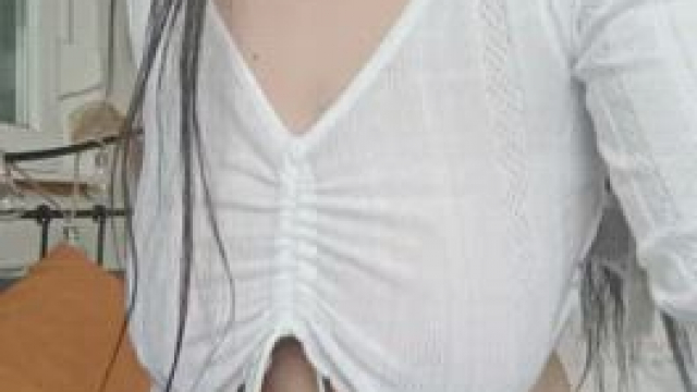 My boobs would look even better if I was bouncing them in top of you