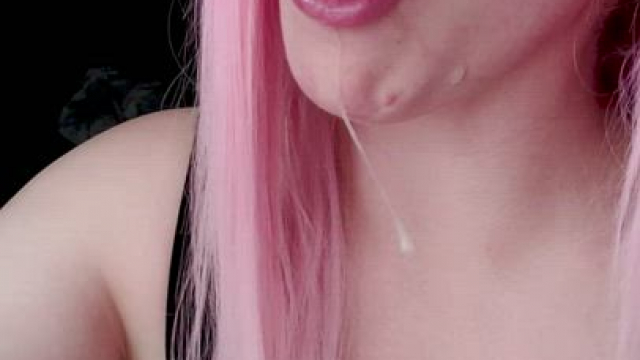 I love seeing exactly how deep it goes down my throat