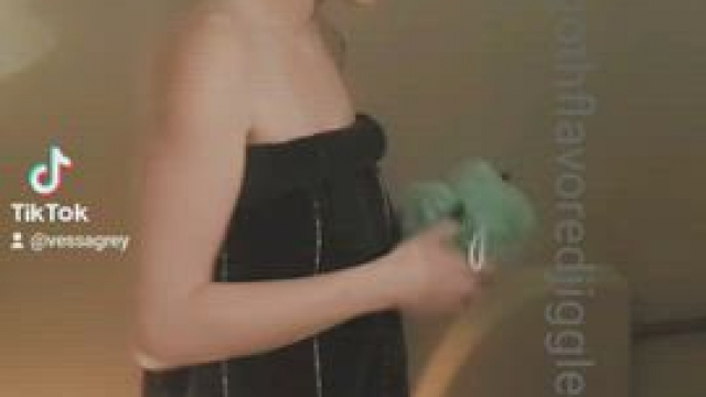 never disturb a goth girl's shower time