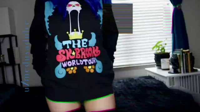 I can be your goth waifu