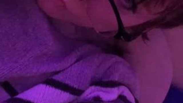 I need someone who’s okay with sucking their big titty goth gf’s nipples every d