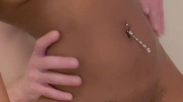 Enjoying myself getting pounded in the shower