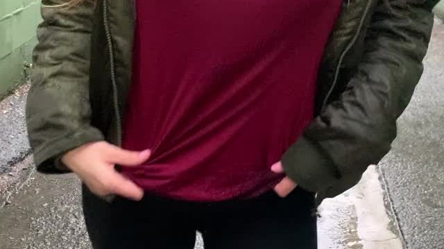 What would you do if your were a stranger and you saw me flashing?