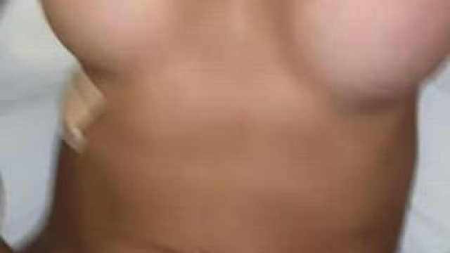 He pumped his juice in so deep that it doesn't come out