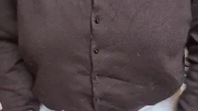 Revealing my big Irish titties for you