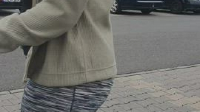 Normal. As it is after successful shopping. BOOM and the boobs pop out. Heh [F]