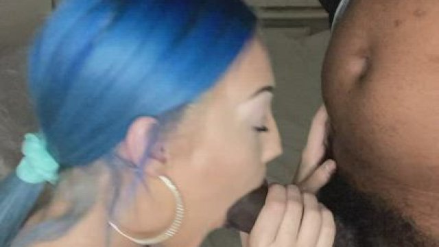 Made hubby watch me deepthroat